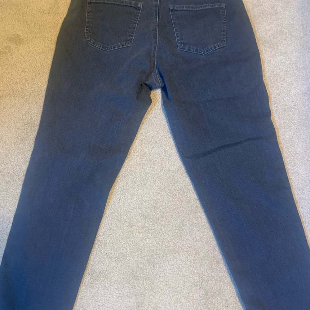 Talbots Gray Straight Leg Jeans - Picture 4 of 5